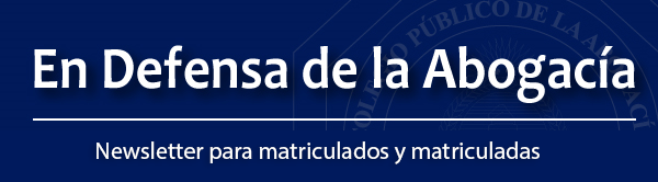 NEWSLETTER SEMANAL CON INFORMACION DE INTERÉS PARA MATRICULADOS Y MATRICULADAS